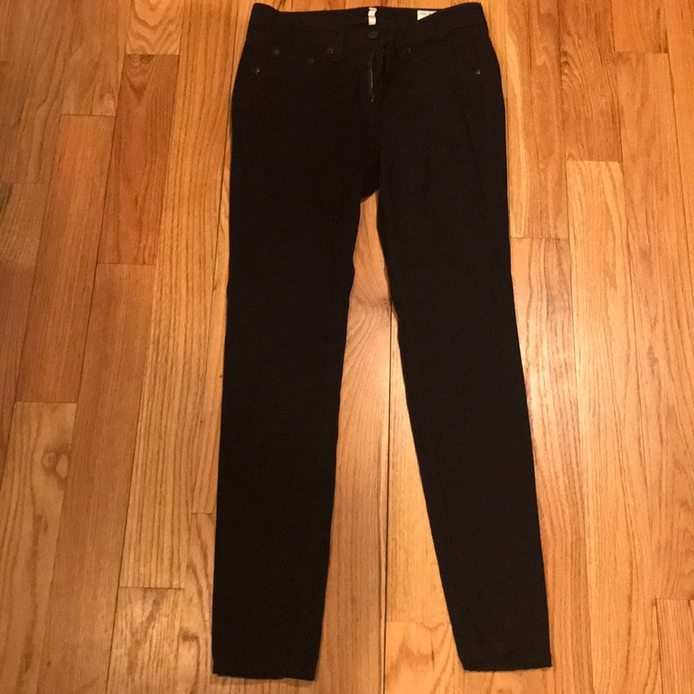 Rag & Bone Black Jeans 28